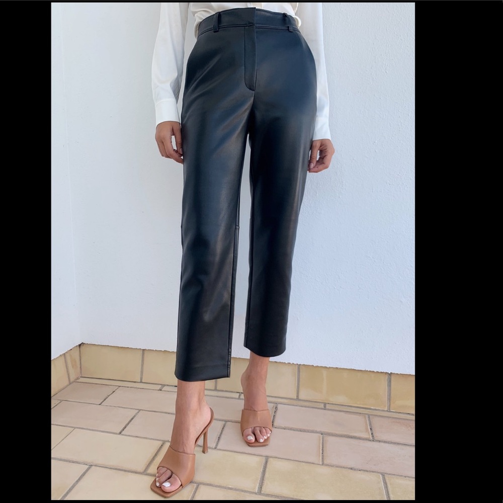 COPY - ARITZIA BABATON HASEK VEGAN LEATHER PANTS - US 10